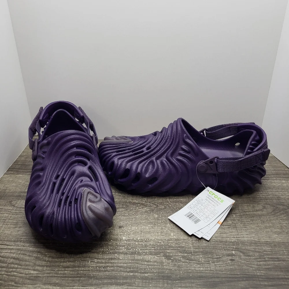Crocs x Salehe Bembury Pollex Clog Purple 207393-5BC Men’s Size 10 New